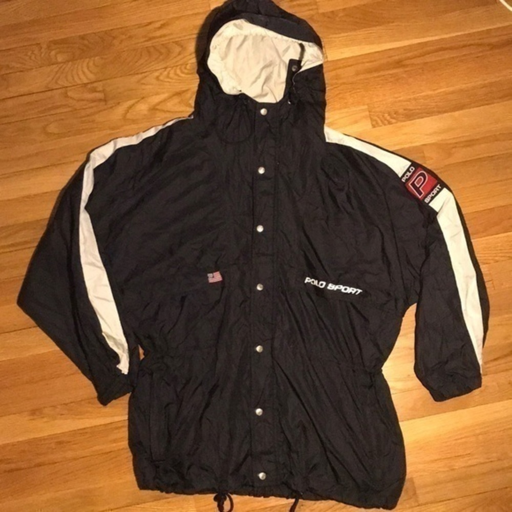 Ralph Lauren Polo Sport Vintage WIndbreaker Jacket